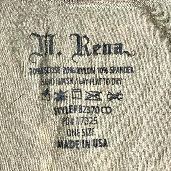 NWT M. Rena Light Grey Vintage T Athletic Pants Leggings - Picture 4 of 7